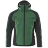 Image de Mascot 16002-149-0309-XS Darmstadt Veste Soft Shell Taille XS Vert/Noir