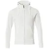 Image de Mascot 51590-970-06-XL Gimont Sweat capuche zippé, Blanc, Taille XL