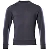 Image de Mascot 51580-966-010-2XL Carvin Sweatshirt, Noir/bleu, 2XL