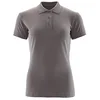 Image de Mascot 51588-969-888-L Grasse Polo modèle femme, Anthracite, Taille L