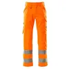Image de Mascot 16879-860-14-76C52 Pantalon avec Poches genouillères Hi-vis Orange Taille 76C52