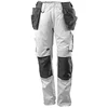 Image de Mascot 17631-442-0618-76C48 Pantalon avec Cordura, Blanc/anthracite Foncé, Taille 76C48