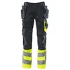 Image de Mascot 17531 860 01017 76 C50 Pantalon avec poches plaquées Classe 1 Taille en bleu foncé/warngelb, 76 C50