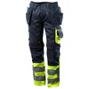 Image de Mascot 17531 860 01017 90 C51 Pantalon avec poches plaquées Classe 1 Taille en bleu foncé/warngelb, 90 C51