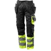 Image de Mascot 17531 860 0917 82 C50 Pantalon avec poches plaquées Classe 1 Taille en noir/warngelb, 82 C50