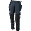 Image de Mascot 17031-311-010-90C60 Pantalon avec poches genouillères Dyneema, Taille 90C60, Noir/bleu