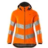 Image de Mascot Safe Supreme 18512-246-14 Veste softshell imperméable pour femme Orange haute visibilité Taille 4XL