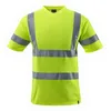 Image de Mascot 18282-995-17 Safe Classic Premium T-Shirt à col en V Coupe Moderne Jaune Haute visibilité Taille L