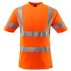 Image de Mascot 18282-995-14 Safe Classic Premium T-Shirt à col en V Coupe Moderne Orange Haute visibilité Taille XL