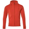 Image de Mascot 51590-970-202 Crossover Gimont Basic Sweat-Shirt à Capuche avec Fermeture Éclair Rouge Taille S