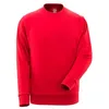 Image de MASCOT 51580-966-202 Crossover Carvin Basic Sweat-Shirt Coupe Moderne Rouge signalisation Taille S