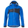 Image de Mascot ACCELERATE Veste rigide 18301 (respirante, coupe-vent, imperméable, robuste) (as3, alpha, 4x_l, régulier, régulier, bleu azur, bleu azur, bleu noir 9101