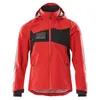 Image de Mascot ACCELERATE Veste rigide 18301 (respirante, coupe-vent, imperméable, robuste) (as3, alpha, 4xl_l, regular, regular, rouge trafic/noir 20209
