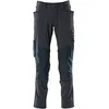 Image de Mascot® 18479 76C54 Pantalon pour Homme avec Poches aux Genoux Noir/Bleu