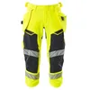 Image de MASCOT Pantalon 3/4 Unisexe Accelerate Safe, 19049-711-17010 Hi-vis Jaune/Bleu foncé, C46