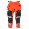Image de MASCOT Pantalon 3/4 Unisexe Accelerate Safe, 19049-711-22210 Hi-vis Rouge/Noir/Bleu, C51