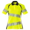 Image de Mascot Accelerate Safe 19093-771-1709 Polo bicolore haute visibilité pour femme Jaune/noir Taille unique