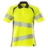 Image de Mascot Accelerate Safe 19093-771-17010 Polo bicolore haute visibilité pour femme Jaune/noir/bleu Taille unique