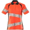 Image de Mascot 19093-771-22210 Accelerate Safe Premium Polo bicolore haute visibilité pour femme, rouge/noir bleu, XL Taille unique