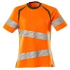 Image de Mascot Accelerate Safe 19092-771-1433 T-shirt pour femme bicolore col rond haute visibilité Orange/vert mousse Taille 3XL