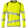 Image de Mascot 19084-781-17010 Accelerate Safe Premium Moderne Fit Sweat-Shirt Bicolore Jaune/Noir Bleu, XS One Taille