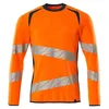 Image de Mascot Accelerate Safe 19084-781-1444 Sweat à capuche bicolore haute visibilité Orange/bleu pétrole foncé Taille S One