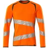 Image de Mascot Accelerate Safe 19084-781-1433 Sweat-shirt moderne bicolore haute visibilité Orange/vert mousse, taille 3XL
