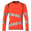 Image de Mascot Accelerate Safe 19084-781-22218 Sweat-shirt moderne bicolore haute visibilité Rouge/anthracite foncé Taille unique