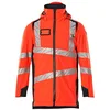 Image de Mascot Accelerate Safe 19030-449-22210 Doublure Climascot, respirante, coupe-vent et imperméable, bicolore haute visibilité, rouge/noir, bleu, taille XL