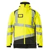Image de Mascot Accelerate Safe 19335-231-1709 Veste d'hiver bicolore respirante coupe-vent et imperméable Jaune/noir Taille 4XL