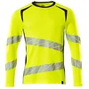 Image de Mascot Accelerate Safe 19081-771-1709 T-shirt moderne à manches longues, haute visibilité, jaune/noir, taille L