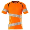 Image de Mascot Accelerate Safe 19082-771-14010 T-shirt coupe moderne bicolore à col rond Orange/bleu noir, taille 4XL Taille unique