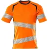Image de Mascot Accelerate Safe 19082-771-14010 T-shirt coupe moderne bicolore à col rond Orange/bleu noir haute visibilité Taille XL Taille unique