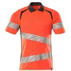 Image de Mascot Accelerate Safe 19083-771-22218 Polo bicolore haute visibilité Rouge/anthracite foncé Taille S One