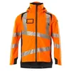 Image de Mascot Accelerate Safe 19001-449-14010 Veste rigide respirante et imperméable Bicolore Hi-Vis Orange/Noir Bleu Taille S