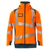 Image de Mascot Accelerate 19001-449-1444 Veste rigide respirante et imperméable Bicolore Hi-Vis Orange/bleu pétrole foncé Taille M