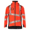 Image de Mascot Accelerate Safe 19001-449-22210 Veste rigide respirante coupe-vent et imperméable Bicolore Haute visibilité Rouge/noir Bleu Taille 5XL
