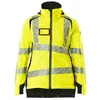 Image de Mascot 19045-449-1709 Accelerate Safe Femme Coupe Respirant Coupe-vent et Imperméable Doublure Climascot Bicolore Veste d'Hiver, Hi-Fit Jaune/Noir, 3