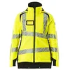 Image de Mascot Accelerate Safe 19045-449-1709 Veste d'hiver pour femme, coupe ajustée, respirante, coupe-vent et imperméable, doublure Climascot, bicolore, jaune haute visibilité, taille L
