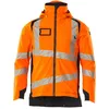 Image de Mascot 19035-449-14010 Accelerate Safe Respirant Coupe-vent et Imperméable Doublure Climascot Veste d'hiver bicolore Veste d'hiver, Hi-Vis Orange/Bleu Noir, Taille 5XL