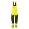 Image de Mascot 19569-236-17010 Accelerate Safe Prowash Stretch Zones Salopette bicolore avec poches aux genoux, jaune haute visibilité, taille 76C58