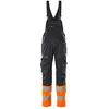 Image de Mascot Accelerate Safe Prowash 19669-236-01014 Salopette stretch bicolore avec poches aux genoux, noir/bleu/orange haute visibilité, taille 76C56
