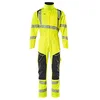 Image de Mascot 19519-236-17010 Accelerate Safe Prowash Stretch Zones Combinaison bicolore avec poches aux genoux Jaune/Noir Bleu Taille M