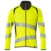 Image de Mascot Accelerate Safe 19184-781-1709 Sweat-shirt moderne bicolore avec fermeture Éclair Hi-Vis Jaune/noir Taille L