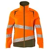 Image de Mascot Accelerate Safe 19008-511-1433 Veste stretch pour femme, imperméable, bicolore haute visibilité, orange/vert mousse, taille 4XL