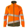 Image de Mascot Accelerate Safe 19008-511-1433 Veste stretch pour femme, imperméable, bicolore haute visibilité, orange/vert mousse, taille L