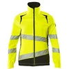 Image de Mascot Accelerate Safe 19008-511-1709 Veste stretch pour femme, imperméable, bicolore haute visibilité, jaune/noir, taille 3XL