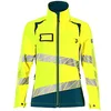 Image de Mascot 19008-511-1744 Accelerate Safe Ultimate Stretch Veste imperméable bicolore haute visibilité Jaune/pétrole foncé Taille XL