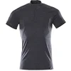 Image de Mascot Accelerate Coolmax Pro 18083-801-010 Polo à manches longues pour évacuer la transpiration Noir/bleu chiné Taille unique