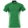 Image de Mascot Accelerate Coolmax Pro 18083-801-33303 Polo de qualité supérieure évacuant l'humidité Vert gazon chiné/vert Taille unique